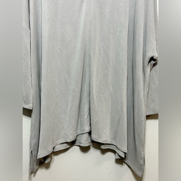 New! Pure Jill by J Jill Sandwashed Split Tunic Womens Size 4X Soft Marble - Picture 5 of 10